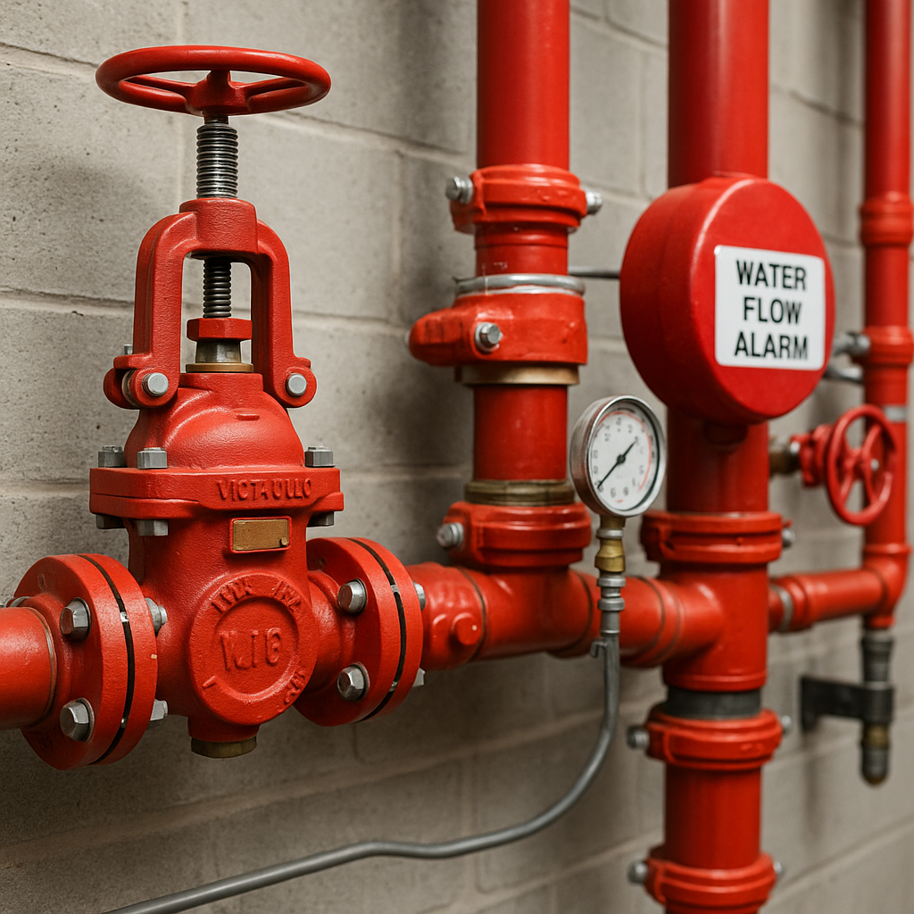 Installation sprinkler rénovée et conforme après révision trentenaire